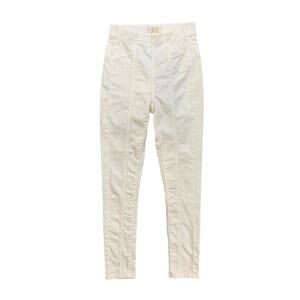 We The Free People Jeans Womens 26 White Feel Alright Skinny Ankle Pull On Denim